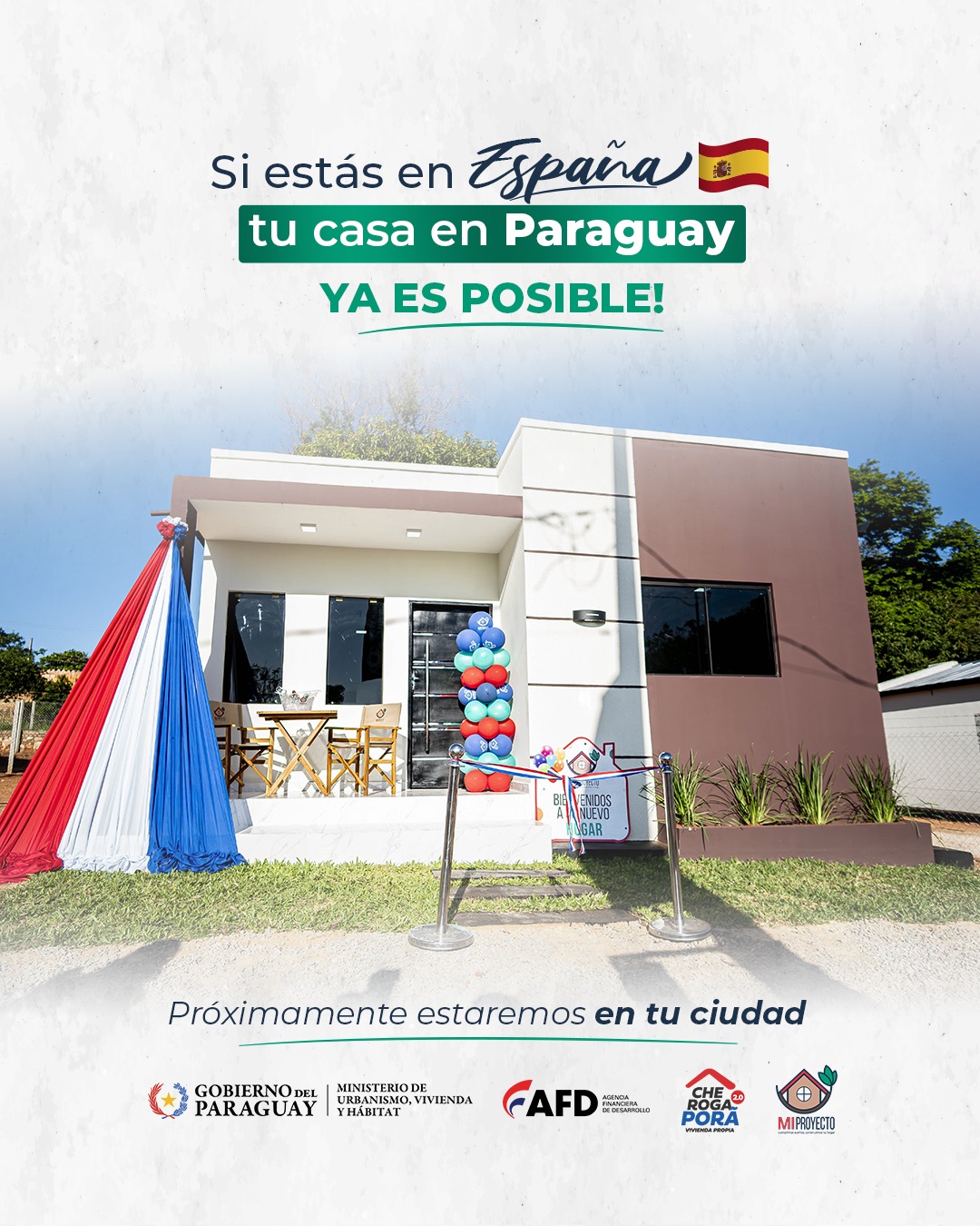 Si estás en España, tu casa en Paraguay ya es posible