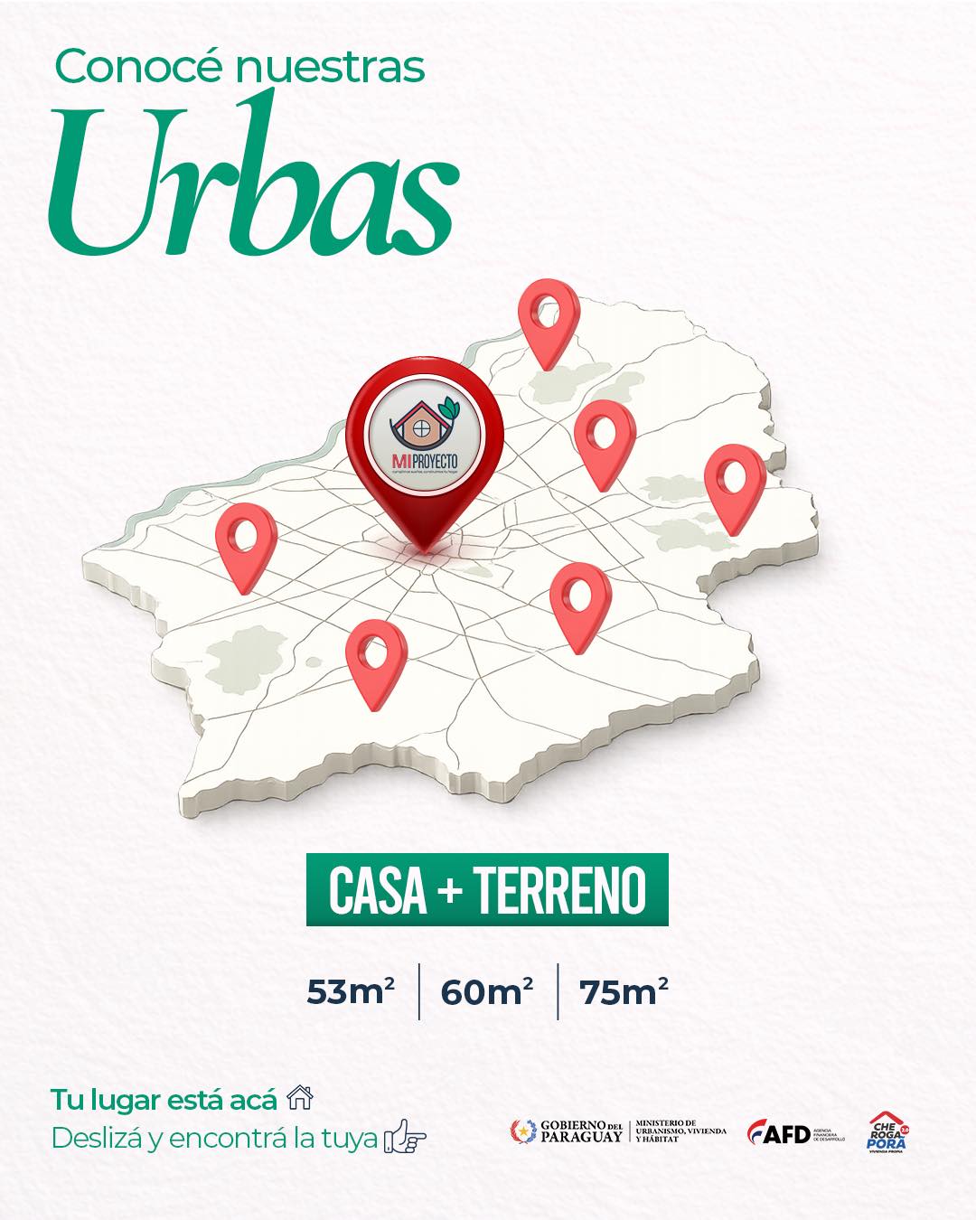 Mapa de Paraguay con ubicaciones Mi Proyecto